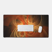 Abstrakte Kunst am Morgen Schreibtischunterlage (Tastatur & Maus)