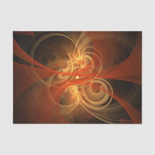 Abstrakte Kunst am Morgen Seidenpapier (Vorderseite)