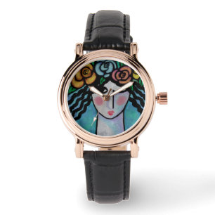 Abstrakte Kunst Armbanduhr