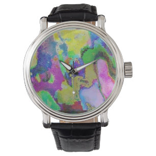 Abstrakte Kunst Armbanduhr