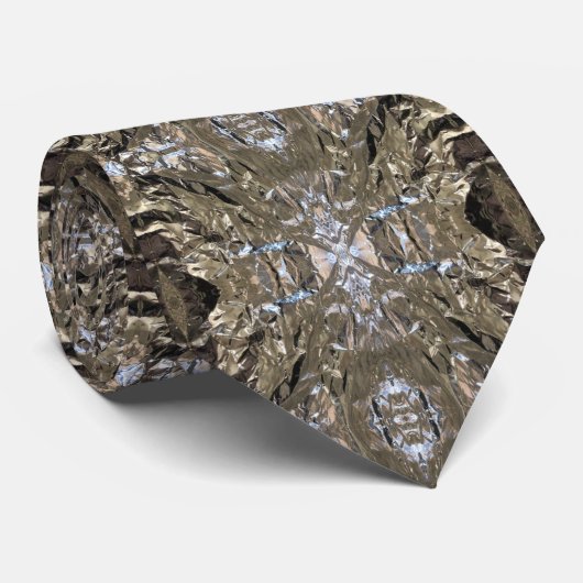 Abstrakte Kunst aus Aluminium Krawatte (Gerollt)