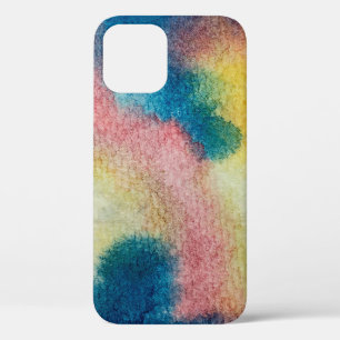 Abstrakte Kunst aus farbenfroher, leuchtender Tint Case-Mate iPhone Hülle
