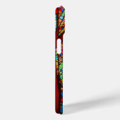 Abstrakte Kunst aus festem Glas Case-Mate iPhone Hülle (Rückseite / Rechts)