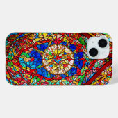 Abstrakte Kunst aus festem Glas Case-Mate iPhone Hülle (Rückseite (Horizontal))