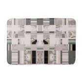 Abstrakte Kunst Badematte (Vorderseite)