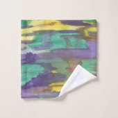 Abstrakte Kunst Badhandtuch Set (Waschlappen)