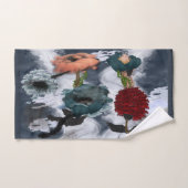 Abstrakte Kunst Badhandtuch Set (Handtuch)