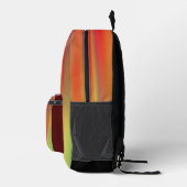 Abstrakte Kunst Bedruckter Rucksack (Rechts)