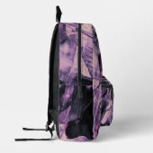 Abstrakte Kunst Bedruckter Rucksack (Links)