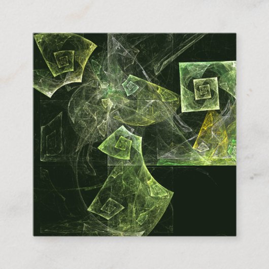 Abstrakte Kunst Begleitkarte (Vorderseite)