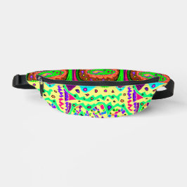 ABSTRAKTE KUNST BEGRENZT VIELE FARBEN DIVINE BAUCHTASCHE