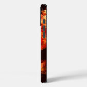 Abstrakte Kunst beim Tanzen von Feuervögeln Case-Mate iPhone Hülle (Rückseite / Links)