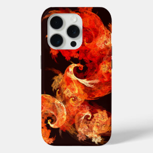 Abstrakte Kunst beim Tanzen von Feuervögeln Case-Mate iPhone Hülle