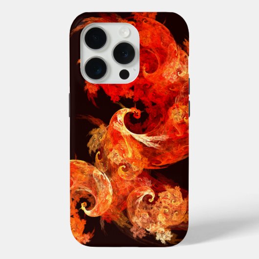 Abstrakte Kunst beim Tanzen von Feuervögeln Case-Mate iPhone Hülle (Rückseite)