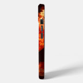 Abstrakte Kunst beim Tanzen von Feuervögeln Case-Mate iPhone Hülle (Rückseite / Links)
