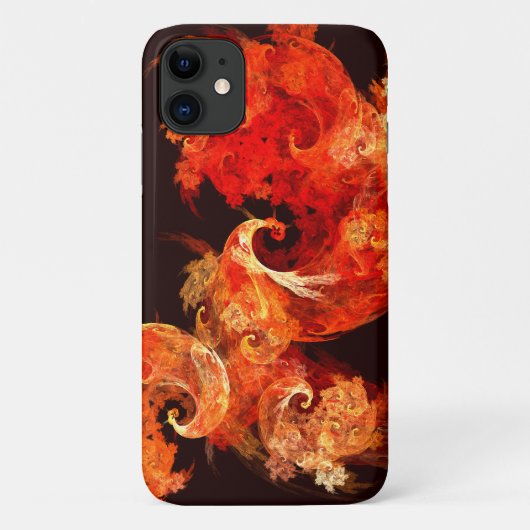 Abstrakte Kunst beim Tanzen von Feuervögeln Case-Mate iPhone Hülle (Rückseite)