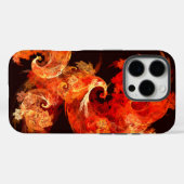 Abstrakte Kunst beim Tanzen von Feuervögeln Case-Mate iPhone Hülle (Rückseite (Horizontal))