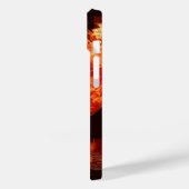 Abstrakte Kunst beim Tanzen von Feuervögeln Case-Mate iPhone Hülle (Rückseite / Links)