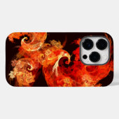 Abstrakte Kunst beim Tanzen von Feuervögeln Case-Mate iPhone Hülle (Rückseite (Horizontal))