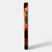 Abstrakte Kunst beim Tanzen von Feuervögeln Case-Mate iPhone Hülle (Rückseite / Links)