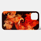 Abstrakte Kunst beim Tanzen von Feuervögeln Case-Mate iPhone Hülle (Rückseite (Horizontal))