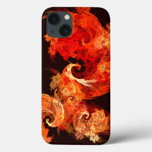 Abstrakte Kunst beim Tanzen von Feuervögeln Case-Mate iPhone Hülle