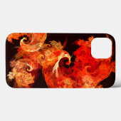 Abstrakte Kunst beim Tanzen von Feuervögeln Case-Mate iPhone Hülle (Rückseite (Horizontal))