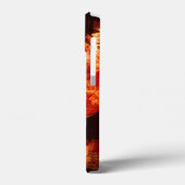 Abstrakte Kunst beim Tanzen von Feuervögeln Case-Mate iPhone Hülle (Rückseite / Links)