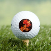 Abstrakte Kunst beim Tanzen von Feuervögeln Golfball (Insitu T-Shirt)