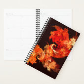 Abstrakte Kunst beim Tanzen von Feuervögeln Planer (Anzeige)