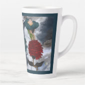 Abstrakte Kunst Blumen Milchtasse (Rechts)