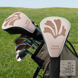 Abstrakte Kunst Braunalgen, Seetang Golf Headcover