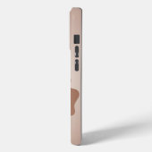 Abstrakte Kunst Braune Algen, Seetang Case-Mate iPhone Hülle (Rückseite / Links)