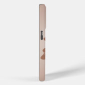 Abstrakte Kunst Braune Algen, Seetang Case-Mate iPhone Hülle (Rückseite / Rechts)