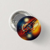 Abstrakte Kunst Button (Vorne & Hinten)