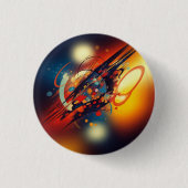Abstrakte Kunst Button (Vorderseite)