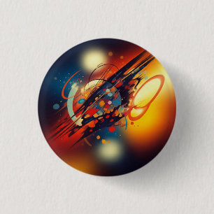 Abstrakte Kunst Button