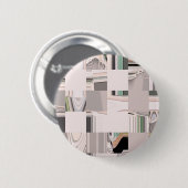 Abstrakte Kunst Button (Vorne & Hinten)