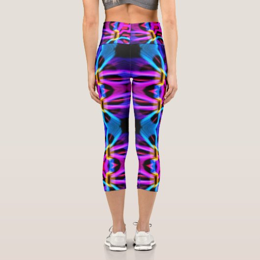 Abstrakte Kunst Capri Leggings (Rückseite)