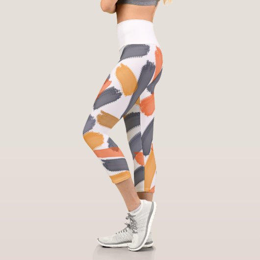 Abstrakte Kunst Capri Leggings (Links)