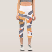 Abstrakte Kunst Capri Leggings (Vorderseite)