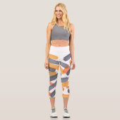 Abstrakte Kunst Capri Leggings (Vorderseite)