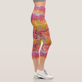 Abstrakte Kunst Capri Leggings