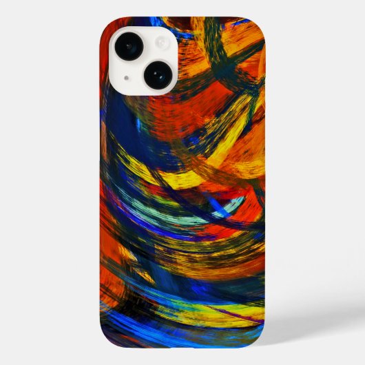 Abstrakte Kunst Case-Mate iPhone Hülle (Rückseite)
