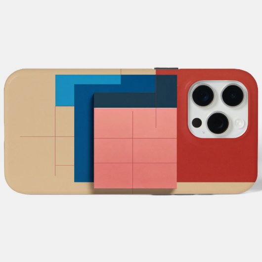 Abstrakte Kunst Case-Mate iPhone Hülle (Rückseite (Horizontal))