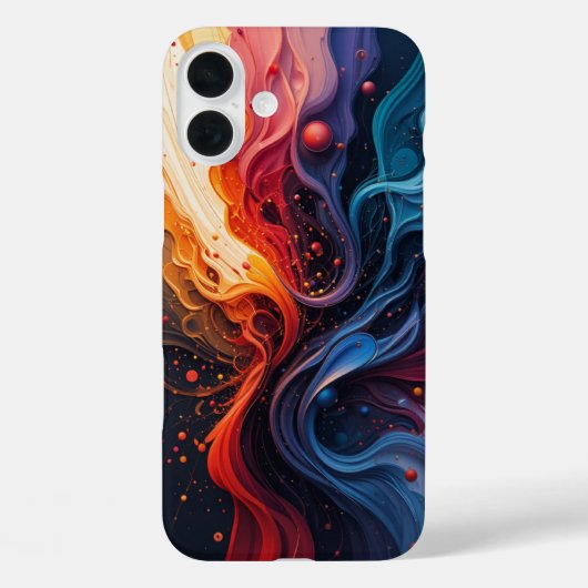 Abstrakte Kunst Case-Mate iPhone Hülle (Rückseite)