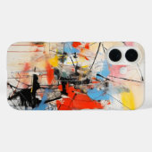 Abstrakte Kunst Case-Mate iPhone Hülle (Rückseite (Horizontal))