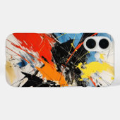 Abstrakte Kunst Case-Mate iPhone Hülle (Rückseite (Horizontal))