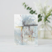 Abstrakte Kunst - Celesfina Postkarte (Stehend Vorderseite)