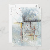 Abstrakte Kunst - Celesfina Postkarte (Vorne/Hinten)